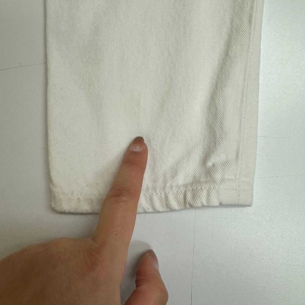 WE‎ WORE WHAT by JOEs Jeans Womens 26 White Danielle High Rise Vintage Straight